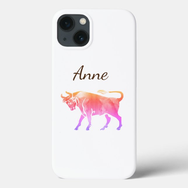 Taurus Personalised Case-Mate iPhone Case (Back)