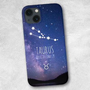 Taurus   Personalised Zodiac Constellation iPhone 13 Case