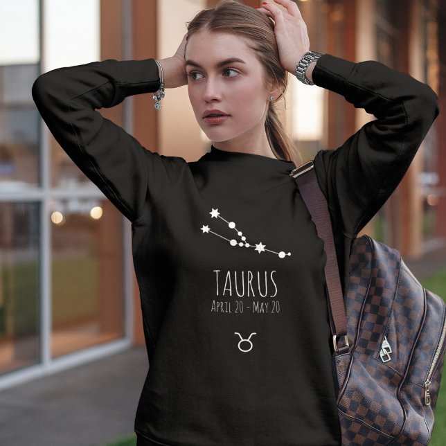 Taurus  | Personalised Zodiac Constellation Sweatshirt (Creator Uploaded)