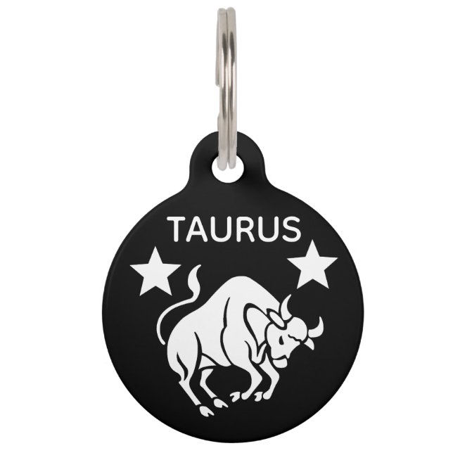 Taurus Pet Tag (Front)
