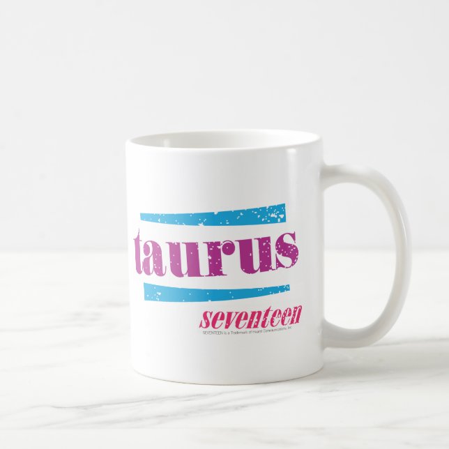 Taurus Purple Coffee Mug (Right)