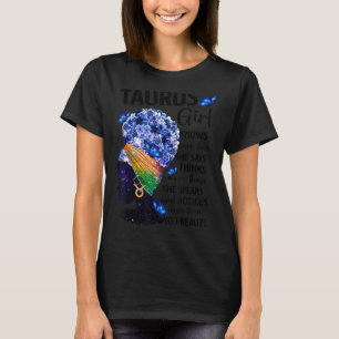 Taurus Queen Sweet As Candy Birthday For Black Wo T-Shirt