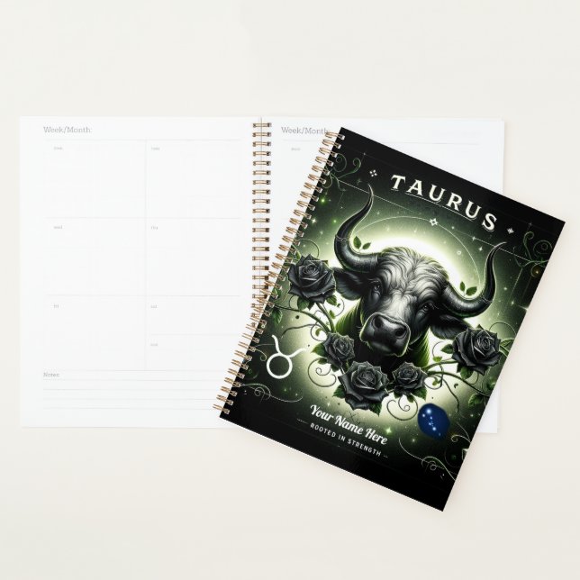 Taurus “Rooted in Strength” Planner (Display)