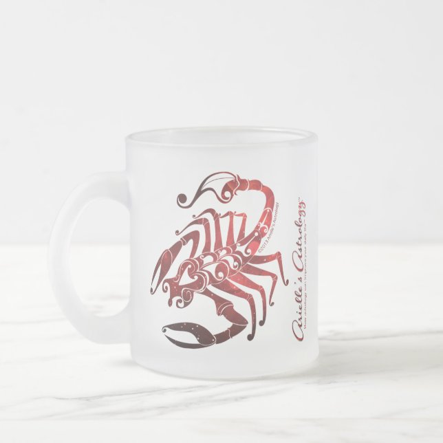 Taurus & Scorpio  Astrology Mug (Left)