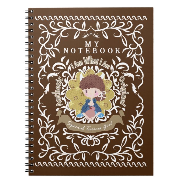 Taurus Sign. Notebook (Front)