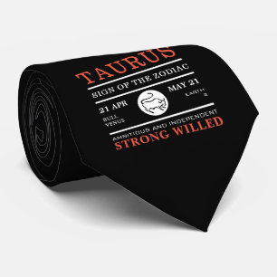 Taurus Sign of the Zodiac, Astrological Tie