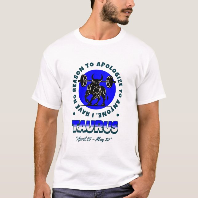 Taurus ♉  T-Shirt (Front)