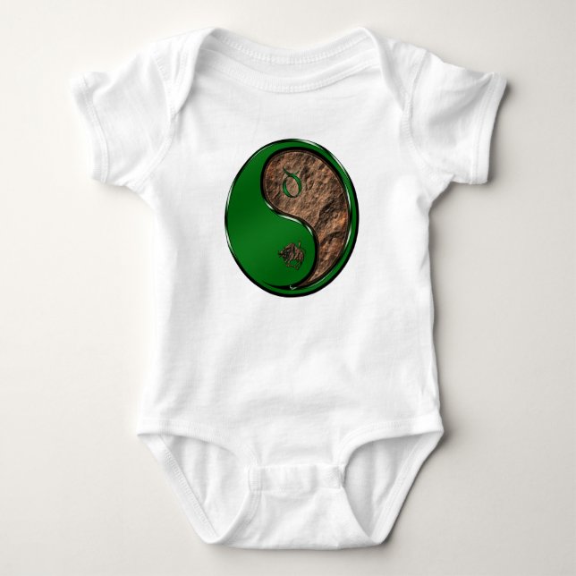 Taurus the Bull Baby Bodysuit (Front)