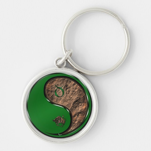 Taurus the Bull Key Ring (Front)