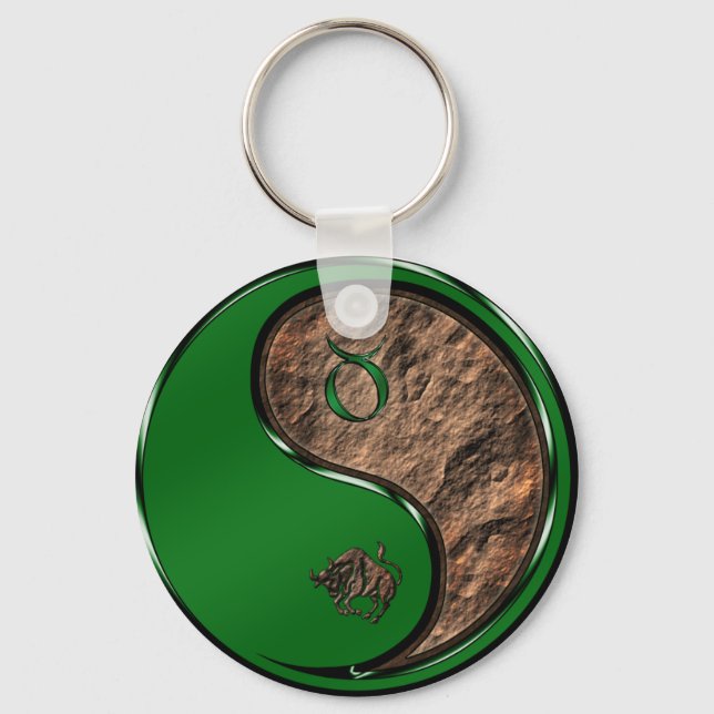 Taurus the Bull Key Ring (Front)