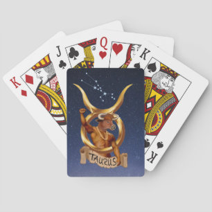 TAURUS THE BULL PLAYING CARDS