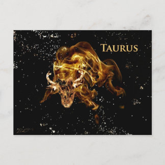 Taurus the Bull Postcard
