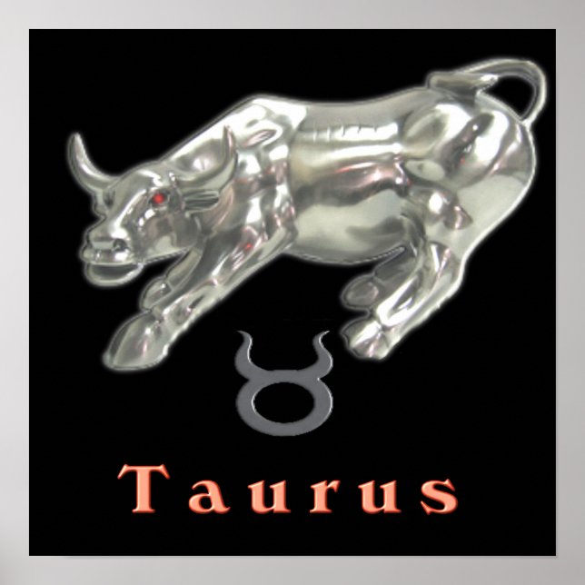 Taurus the bull poster (Front)