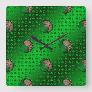 Taurus the Bull Square Wall Clock