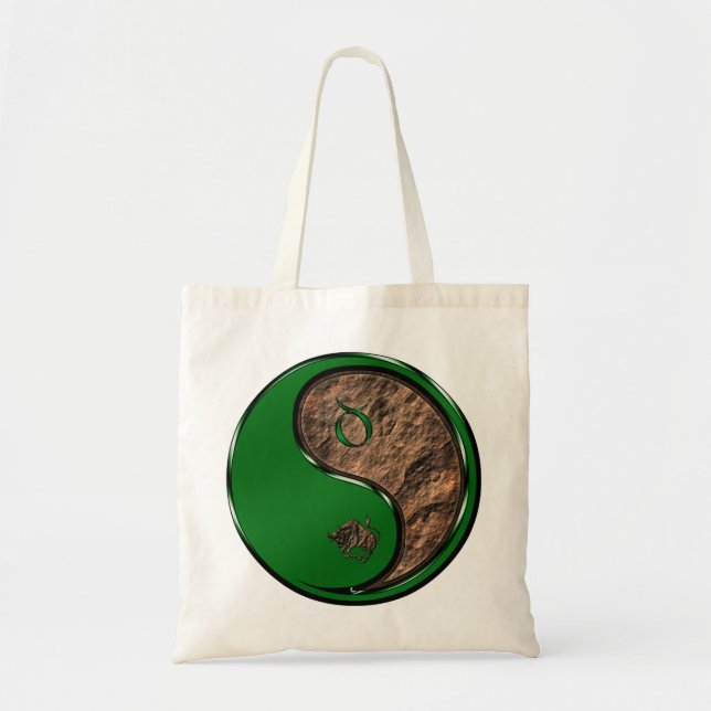 Taurus the Bull Tote Bag (Front)