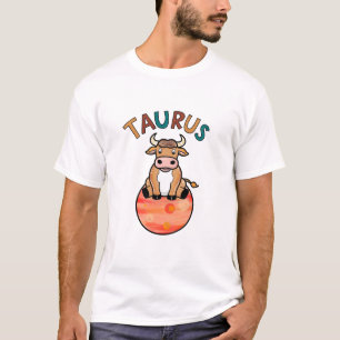 Taurus the Bull zodiac cute constellation T-Shirt