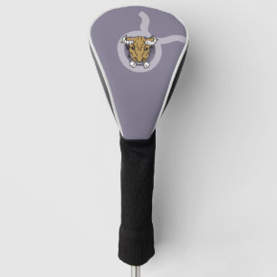 Taurus the bull zodiac star sign golf cover