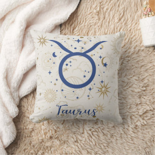Taurus Throw Pillow
