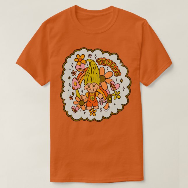 Taurus Troll T-Shirt (Design Front)