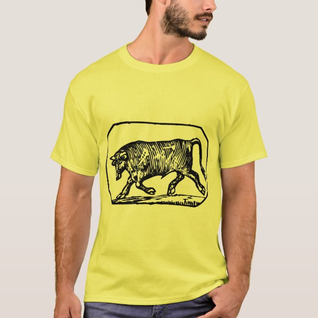 Taurus - Unlabelled - Customised T-Shirt (Front)