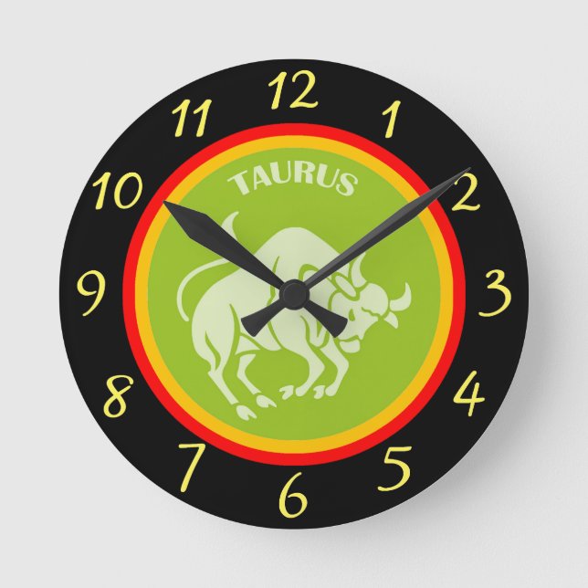 Taurus Wall Clock (Front)