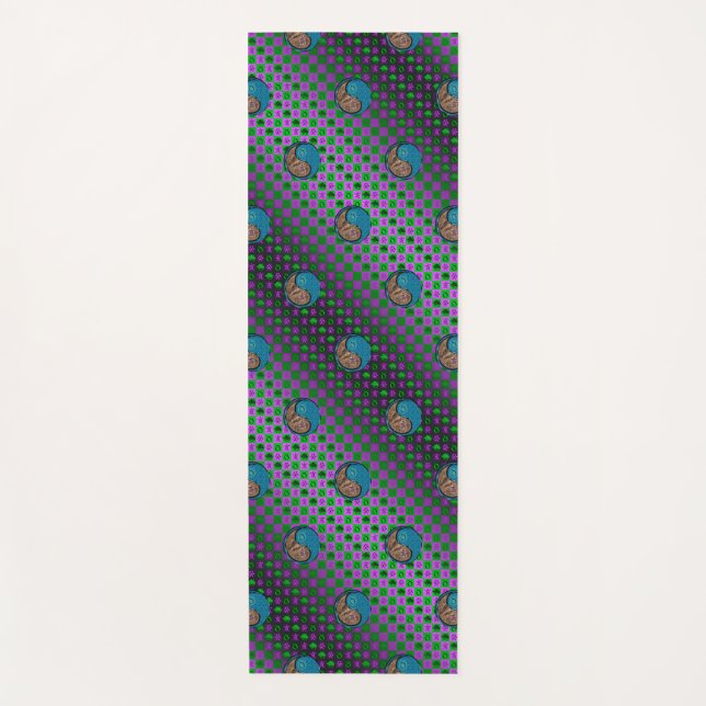 Taurus & Water Boar Yoga Mat (Front)