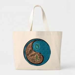 Taurus & Water Goat Large Tote Bag