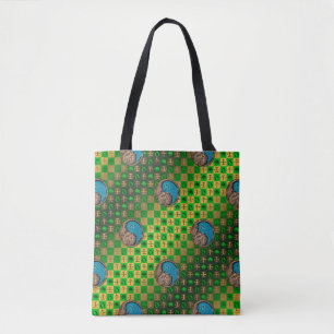 Taurus & Water Horse Tote Bag