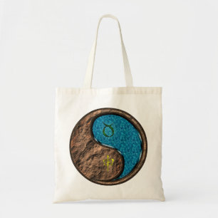 Taurus & Water Monkey Tote Bag