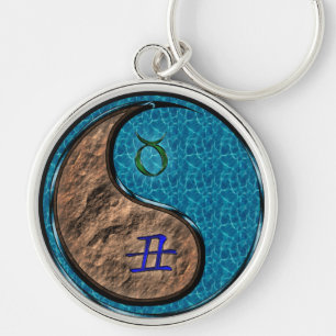 Taurus & Water Ox Key Ring