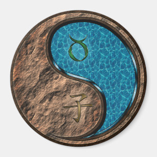 Taurus & Water Rat Magnet