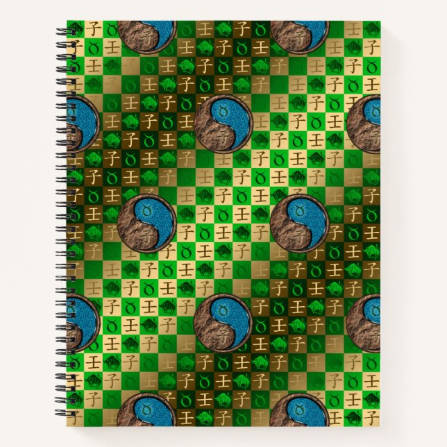 Taurus & Water Rat Notebook (Front)