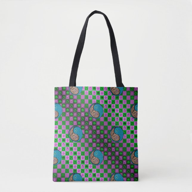Taurus & Water Rooster Tote Bag (Front)