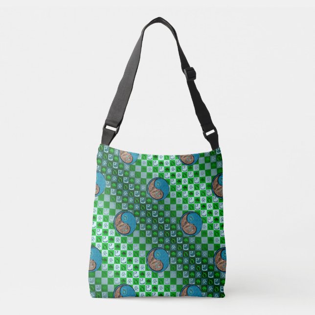 Taurus & Water Snake Crossbody Bag (Front)