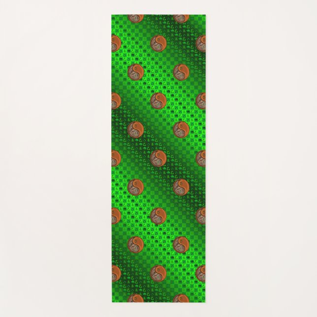 Taurus & Wood Goat Yoga Mat (Front)