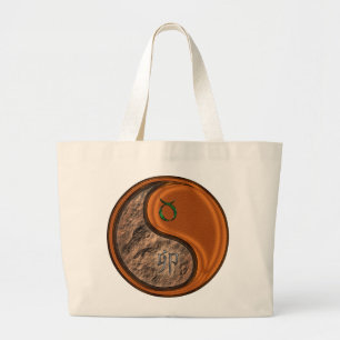 Taurus & Wood Rabbit Large Tote Bag