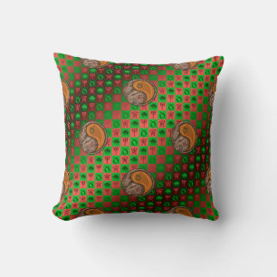 Taurus & Wood Tiger Cushion