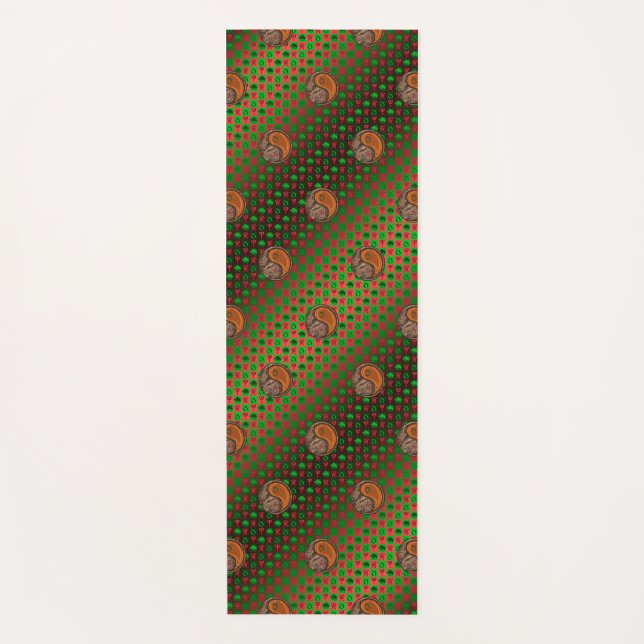 Taurus & Wood Tiger Yoga Mat (Front)