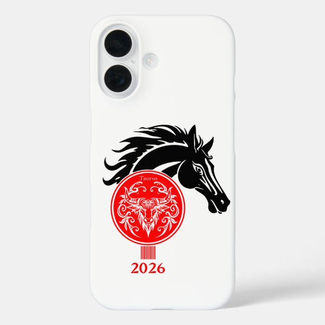 Taurus x Year of the Horse 2026 Case-Mate iPhone Case (Back)