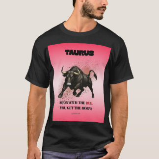 Taurus Zodiac Astrology Men’s T‑Shirt T-Shirt