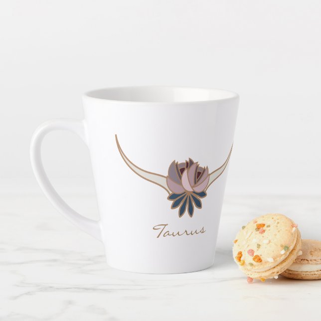 Taurus Zodiac Boho Coffee Mug (In Situ)