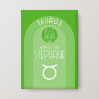 Taurus Zodiac Custom Birthday Photo Astrology