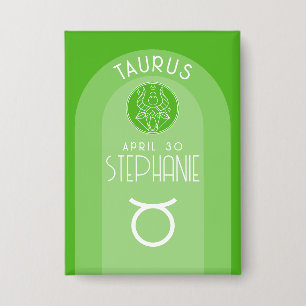 Taurus Zodiac Custom Birthday Photo Astrology