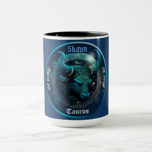 Taurus Zodiac Customisable Mug