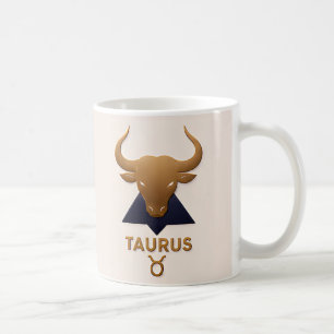 Taurus Zodiac Decor Astrology Gift Coffee Mug