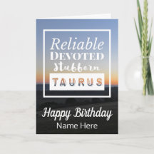 Taurus Zodiac Fun Fun Characteristics Birthday