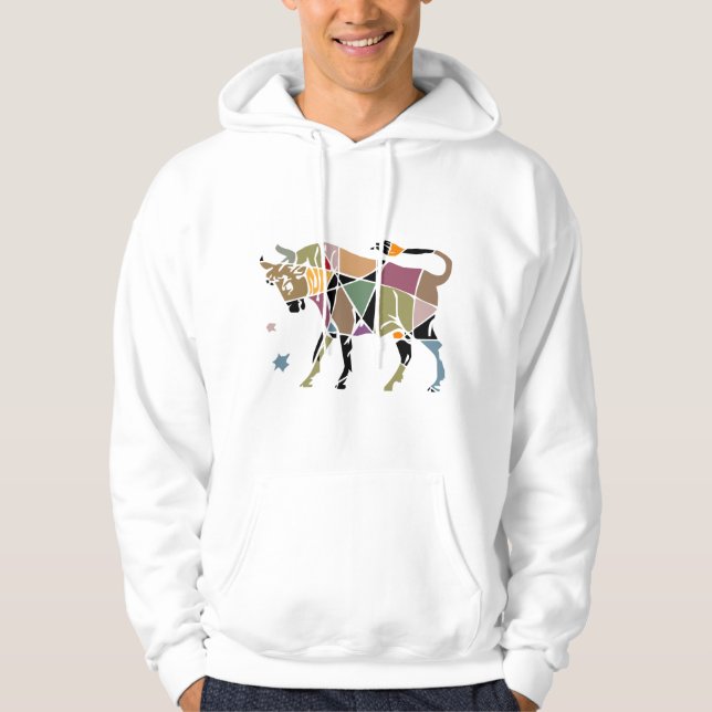 Taurus Zodiac Hoodie (Front)