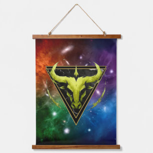 Taurus Zodiac Nebula Background Astrology Gift Hanging Tapestry