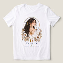 Taurus Zodiac Portrait Graphic