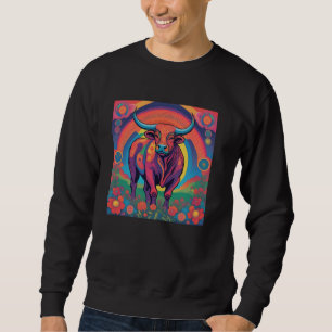 Taurus Zodiac Sign Birthday Earth Sign Sweatshirt